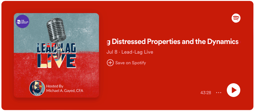 Understanding Distressed Properties and the Dynamics of Commercial Real Estate with Shlomo Chopp